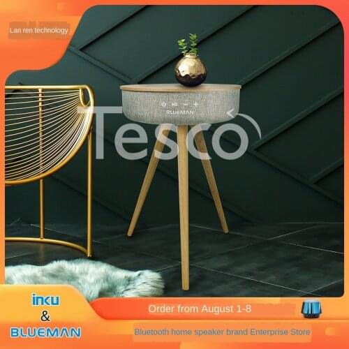 Bluetooth speaker log coffee table speaker bedside table smart home wireless charging outdoor speaker