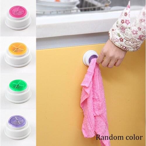 Wash Cloth Clip Holder Dishclout Storage Rack Bathroom Kitchen Storage Hand Towel Racks Clips NIN668