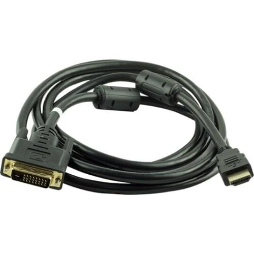 HDMI TO DVI CABLE 1.5 METERS POWERMASTER * NARİTA DVI 24 + 1 MALE TO HDMI 19P MALE (12002 = 2251)