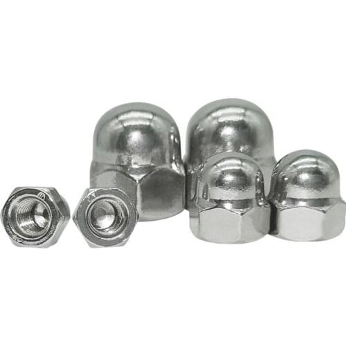 Acorn Nuts 304 Stainless Steel M3 M4 M5 M6 M8 M10 M12 M14 M16 M18 M20 Cap Nut