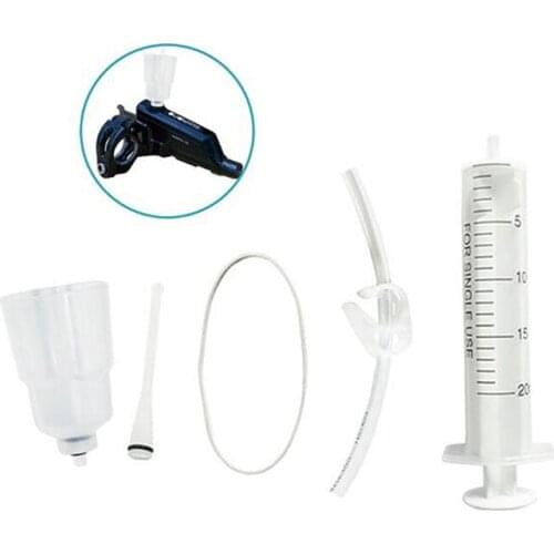 Bike Hydraulic Brake Bleed Kit For Brake System Mineral Oil Brake Funnel Set Bike Repair Tool