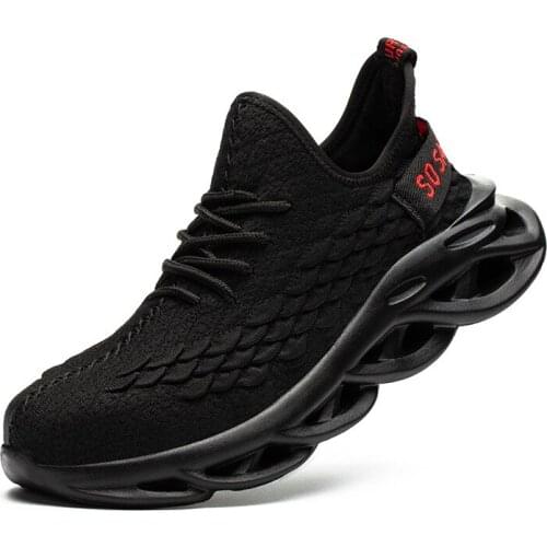 Unisex Luxury Brand Designer Sneakers Work Safety Shoes Men Boots Air Mesh Non-slip Light Steel Toe Cap Indestructible Shoes