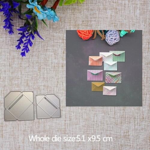 Small envelope mail Metal Cutting Dies New for Craft Dies Scrapbooking for Card Making Album Embossing Paper Stencil Decor