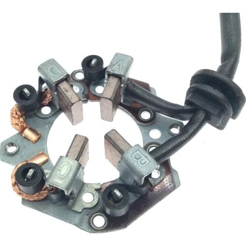 Metal Car Starter Carbon Brush Holder Fit for Nissan Teana Bluebird Cefiro Versa Tiida Car Accessories for LANNIA