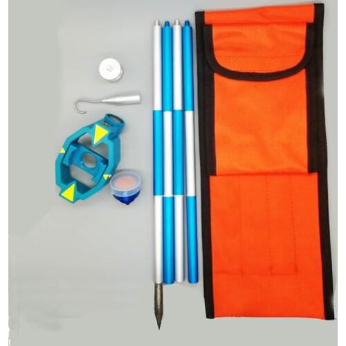 New Micro Blue Prism +17.5mm With 4 Poles For Total Station