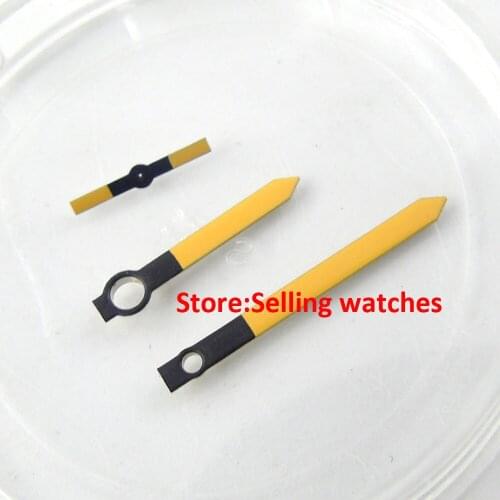 Parnis orange watch hands for ETA 6497 6498 st36 movment