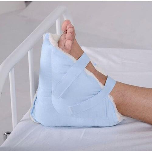 Blue Hot Sale Anti-Pressure Sore Protection Heel Pad, Ankle Foot Protection Cusion For Patients/Grandfather Lying In Bed Care
