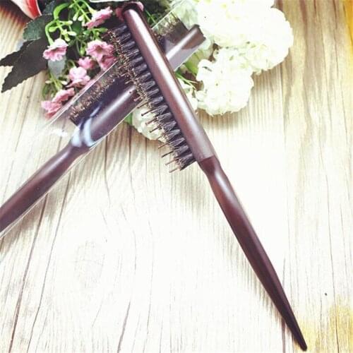 Professional Salon Teasing Back Hair Brushes Wood Comb Hairbrush Hairdressing Styling Tools Barber Accessories