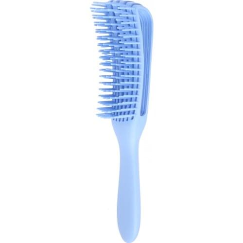 M4YA Professional 8 Rows Detangling Brush Comb for Curly Wavy Wet Dry Thick Long Knotted Hair Brush Tool