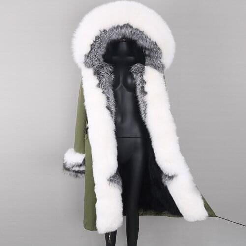 Lavelache 2021 Women Autumn Winter Jacket High Quality Women Coat X-Long Female Parka Brand Clothing