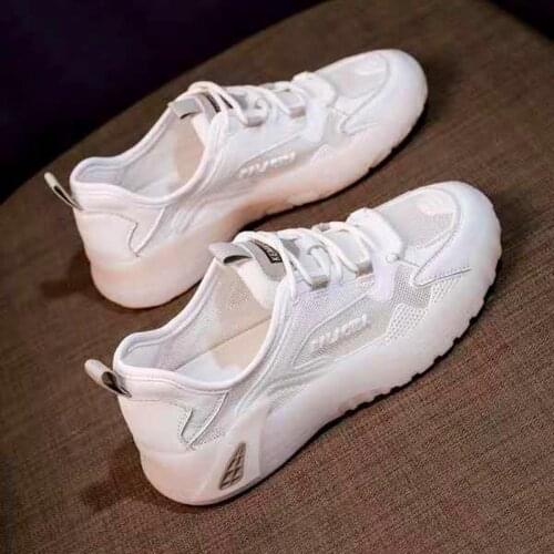 Breathable White Shoes Woman Summer 2020 Vulcanize Shoes Fashion Canvas Sneakers Ladies Casual Walking Shoes