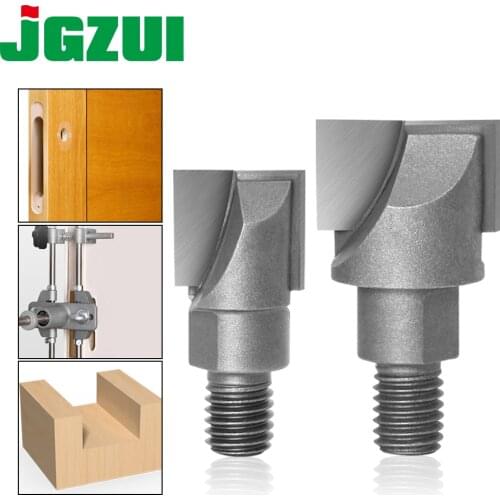 1pcs 10MM Shank CNC Cleaning bottom router bit Woodworking Tools two Screw thread cutter lock milling cutter
