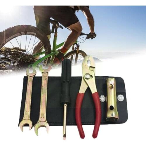 5 Pcs/set Motorcycle Repair Tackle Sheath Pliers Wrench Screwdriver Utensil Spark Sleeve Motorcycle Accessories Tool Plug K N4I4