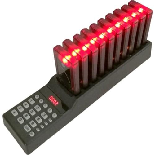 999 Channel Restaurant Vibrator Wireless Calling Buzzer 10pcs Call Coaster Pager Restaurant Equipments