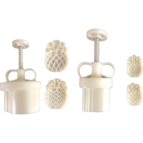 Pineapple Mooncake Mold 25/125g Cake Cookie Mould Cutter Mid-Autumn Festival