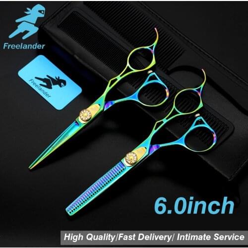 Freelander 6.0 "selling japan scissors cheap hairdressing scissors hairdresser thinning scissors hairdress