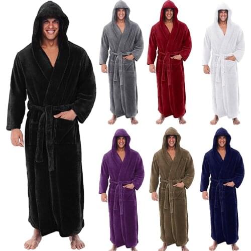 ISHOWTIENDA Men's Bathrobes