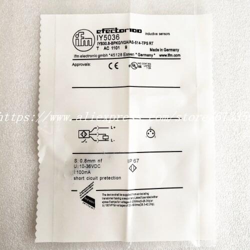 IY5036 PNP NO Inductive Proximity Switch Sensor IFM New High Quality