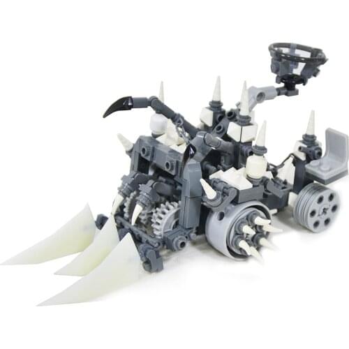 1Pc MOC Mecha Model DIY STEM Small Particle Building Blocks Educational Toy 18.5*10.8*8.3cm