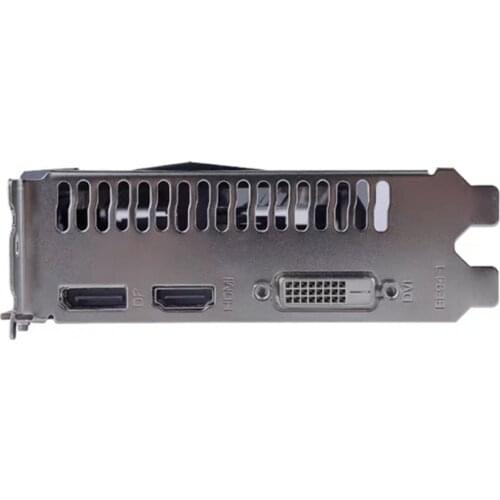 N80D Computer Graphic Card for NVIDIA GTX1050Ti 4GB GDDR5 128 Bit PCIE 2.0 HDMI-Compatible DVI DP Interface with Cooling Fan
