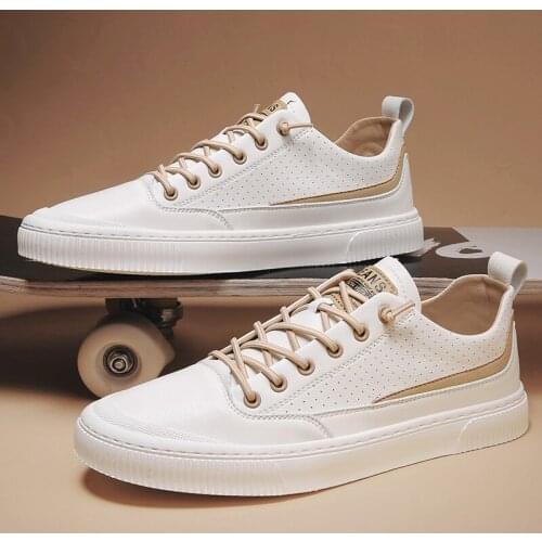 New Mens Shoes Non-slip Breathable Casual Shoes Men Breathable Fashion Skateboard Shoes Autumn Summer Leisure Outdoor Shoes Man