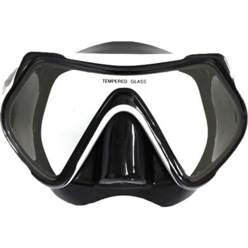 Adult Diving Goggles Tempered Glass Lens Anti-fog Swimming Snorkeling Diving Goggles Diving Equipment Adjustable headband
