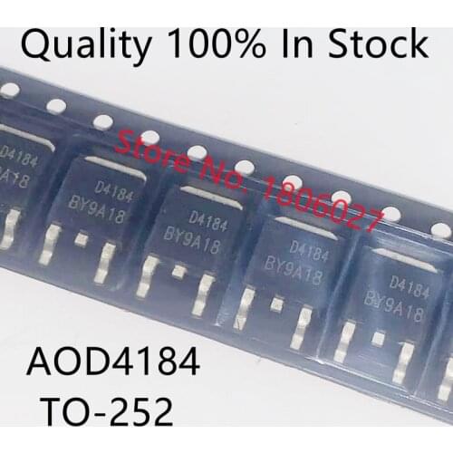 Send free 50pcs AOD413A / AOD2N60 / AOD456 / AOD478 / AOD4184 TO-252 MOS tube field effect transistor