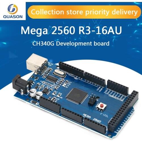 Mega 2560 R3 Mega2560 REV3 (ATmega2560-16AU CH340G) Board ON USB Cable compatible for arduino [No USB line]
