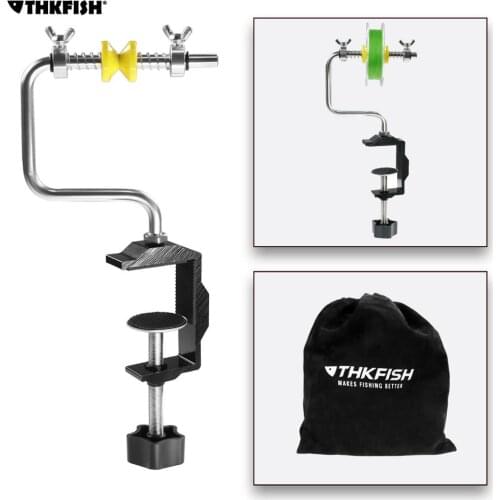 Portable Stable Fishing Line Spooler Fishing Line Winder with Clamp Spooler System Fishing Accessories