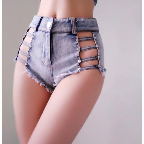 Sexy Mid Rise Denim Jeans Shorts Women Booty Shorts Summer short jeans feminino Club Party Hotpants