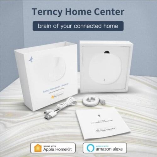 Terncy GLEDOPTO Zigbee Gateway Hub Smart Home Device Comptible with Apple Homekit APP Google Home Alexa TV HomePod Voice Control