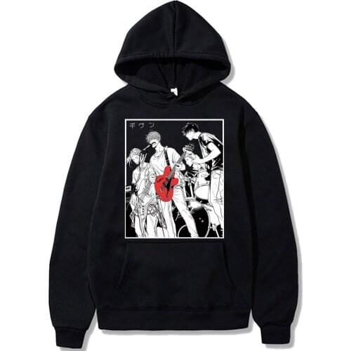 GIVEN Print Hoodies Sweatshirts Harajuku Sato Mafuyu Uenoyama Ritsuka Nakayama Haruki Kaji Akihiko Friend Mens Women Hoodie