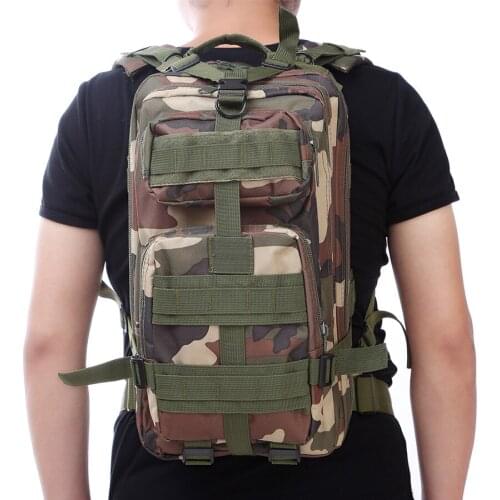 Unisex Outdoor Military Tactical Backpack Trekking Travel Mountaineering Rucksack Camping Hiking Trekking Camouflage Bag 9 Color