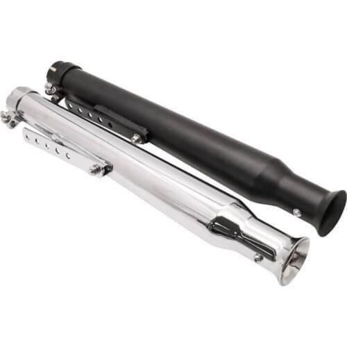 Universal Retro Vintage Electroplating Motorcycle Exhaust Pipe Muffler for cg125 sr400 cb500 vt500