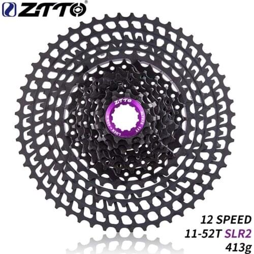 ZTTO 2019 12 Speed Bicycle Ultralight Cassette 11-52T SLR MTB 413g 12speed 12v k7 Mountain Bike CNC Freewheel Top Quality