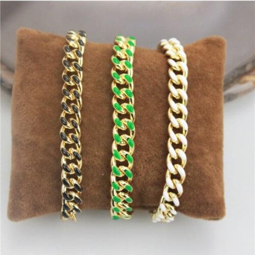 10pcs/lot New design adjustable plated bracelet,colorful enamel component,popular beauty jewelry cheap wholesale