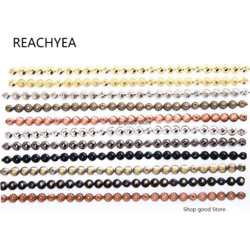 20Meters/Lot Upholstery Nail Strips 11mm Brass Nickel Upholstery tacks Sofa bedside brass tap Bronze Decorative Nail Trims Tapes