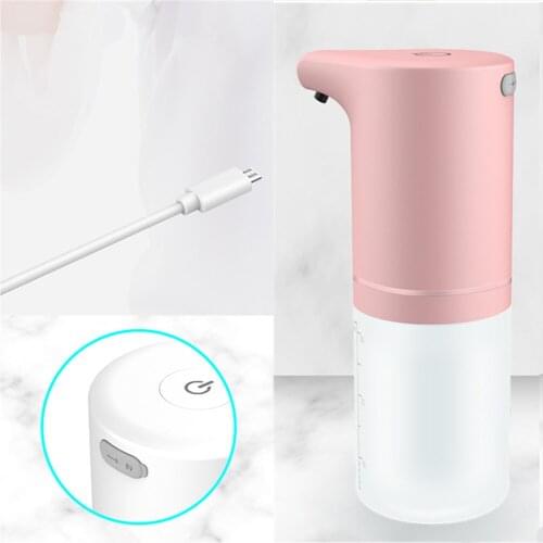 USB Charging Automatic Foam Soap Dispenser Smart Induction Foam Dispenser Smart Sensor Liquid Soap Dispensers Touchless Bathroom