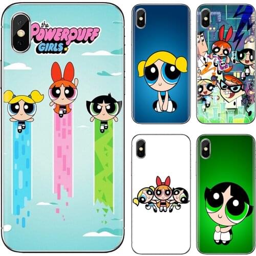 The-Powerpuff-C-Girls For iPhone 10 11 12 Pro Mini 4S 5S SE 5C 6 6S 7 8 X XR XS Plus Max 2020 Soft Cases Covers