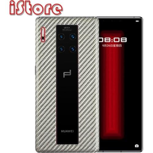 Carbon fiber phone case for Huawei MATE 30 RS Thin and light attributes Aramid fiber material Protective shell