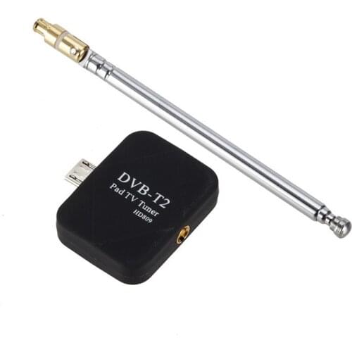 Digital DVB-T2 DVB-T TV Receiver Automatically Searches for TV Channels with Strong Signal