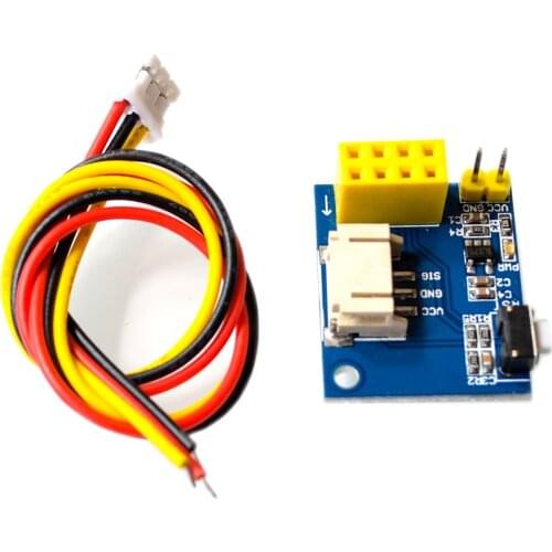 ESP8266 ESP-01 ESP-01S RGB LED Controller Module for Arduino IDE WS2812 Light Ring