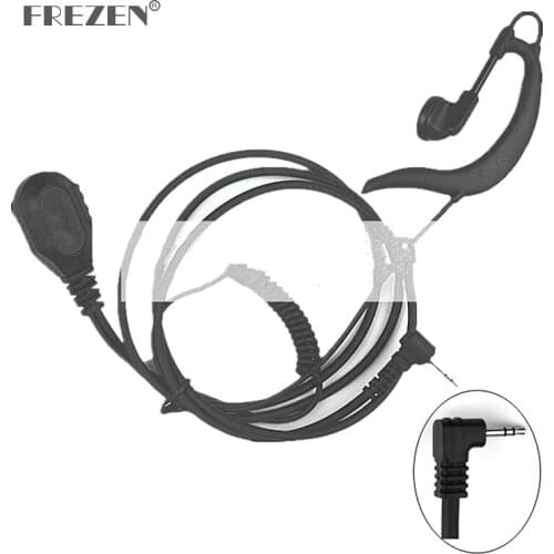 G Shape Earpiece Headset 2.5mm 1 Pin For Motorola Two Way Radio Portable TLKR T5 T6 T60 T80 T6200 XTR446 MH230R