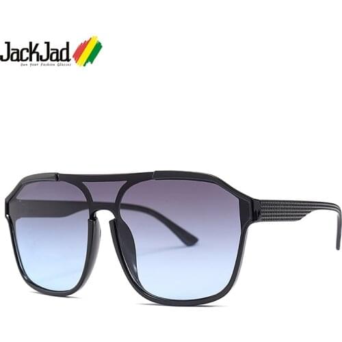 JackJad 2020 Fashion Modern Cool Square Style Sunglasses Men Women Vintage Gradient Brand Design Sun Glasses Oculos De Sol 20046