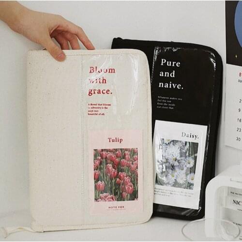 Multifunctional storage bag Large Capacity Solid color Stationery Organizer USB Place tablets mobile phones Notebooks square bag
