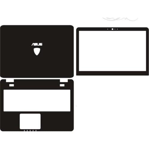 KH Laptop Sticker Skin Decals Cover Protector Guard for ASUS G58 G551VW GL551V