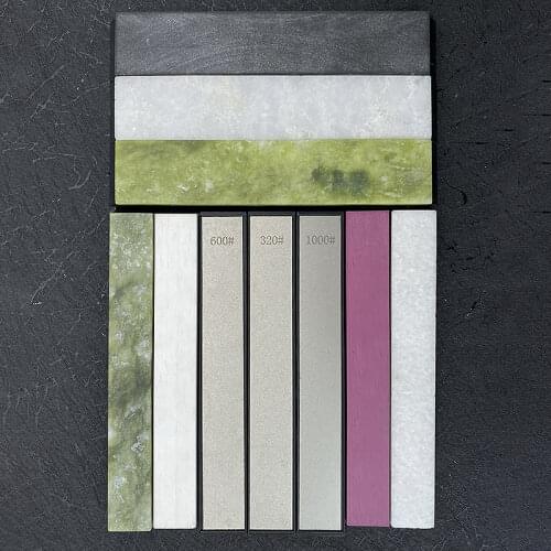 3000 Grit Professional knife sharpener Sharpening stone Scissors Sharp tools Diamond Whetstone Polished agate Fixed angle Set