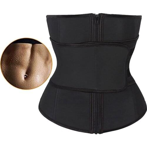 Alicy waist trainer for women plus size Reducing Shapers Slimming Trimmer Belt Body Shaper Neoprene Tummy Shapewear Sport Girdle