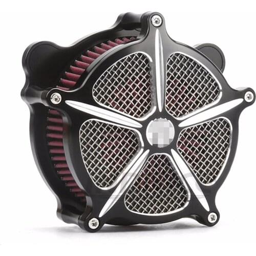 Motorcycle Air Cleaner Intake Filter System air Filter For harley touring roadking street glide Softail springer Dyna 93-15