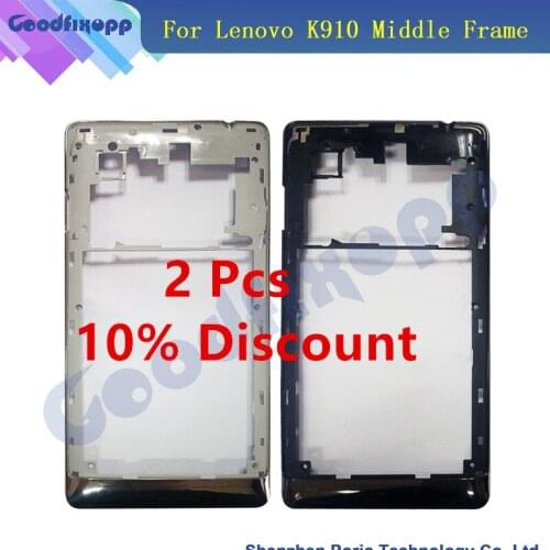 For Lenovo Vibe Z K910 Middle Holder Middle Frame Housing Case Replacement Parts Original New Middle Frame For Lenovo K910